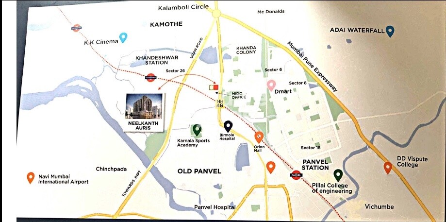 Neelkanth Auris Location Image