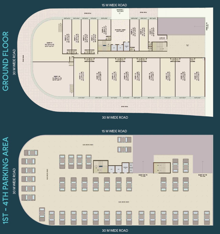 Neelkanth Dham Floor Plans