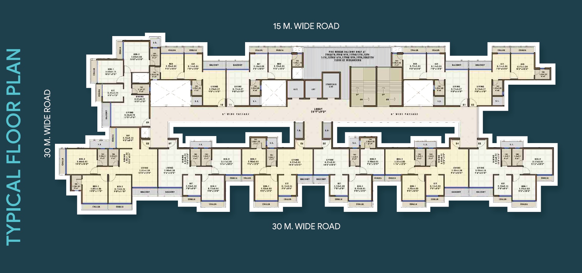 Neelkanth Dham Floor Plans