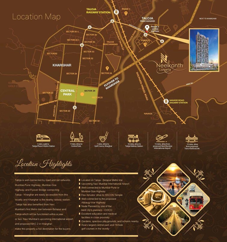 Neelkanth Luxuria Location Image