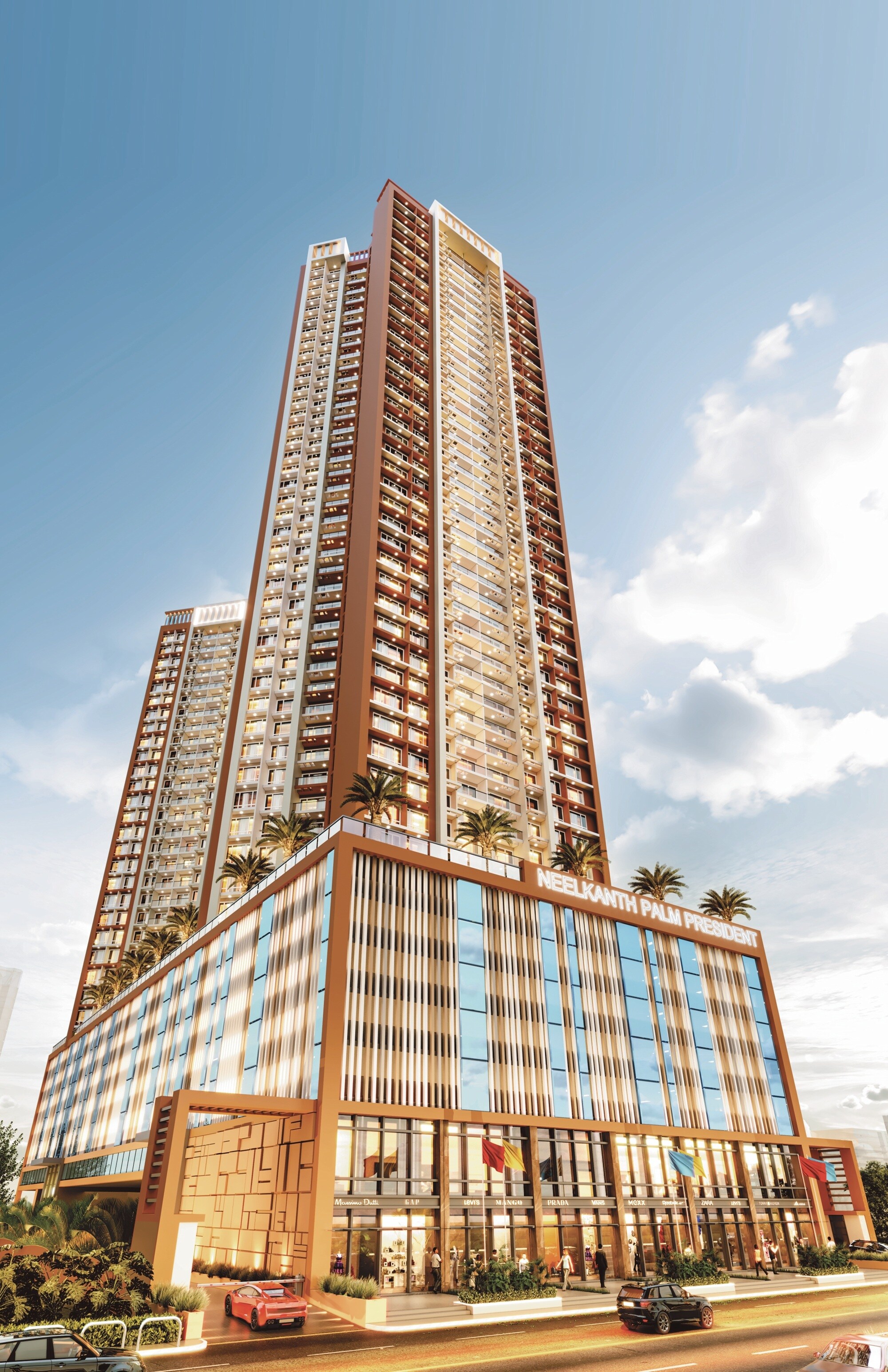 Neelkanth Palm President Apartment Exteriors