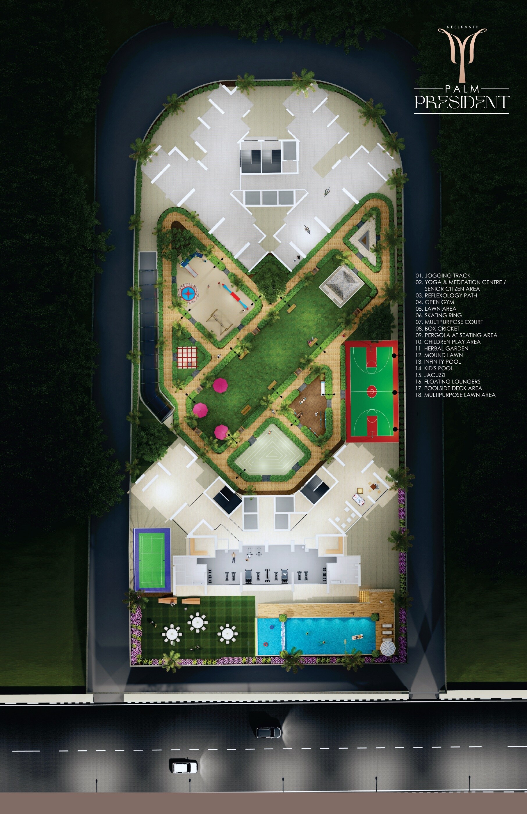Neelkanth Palm President Master Plan Image