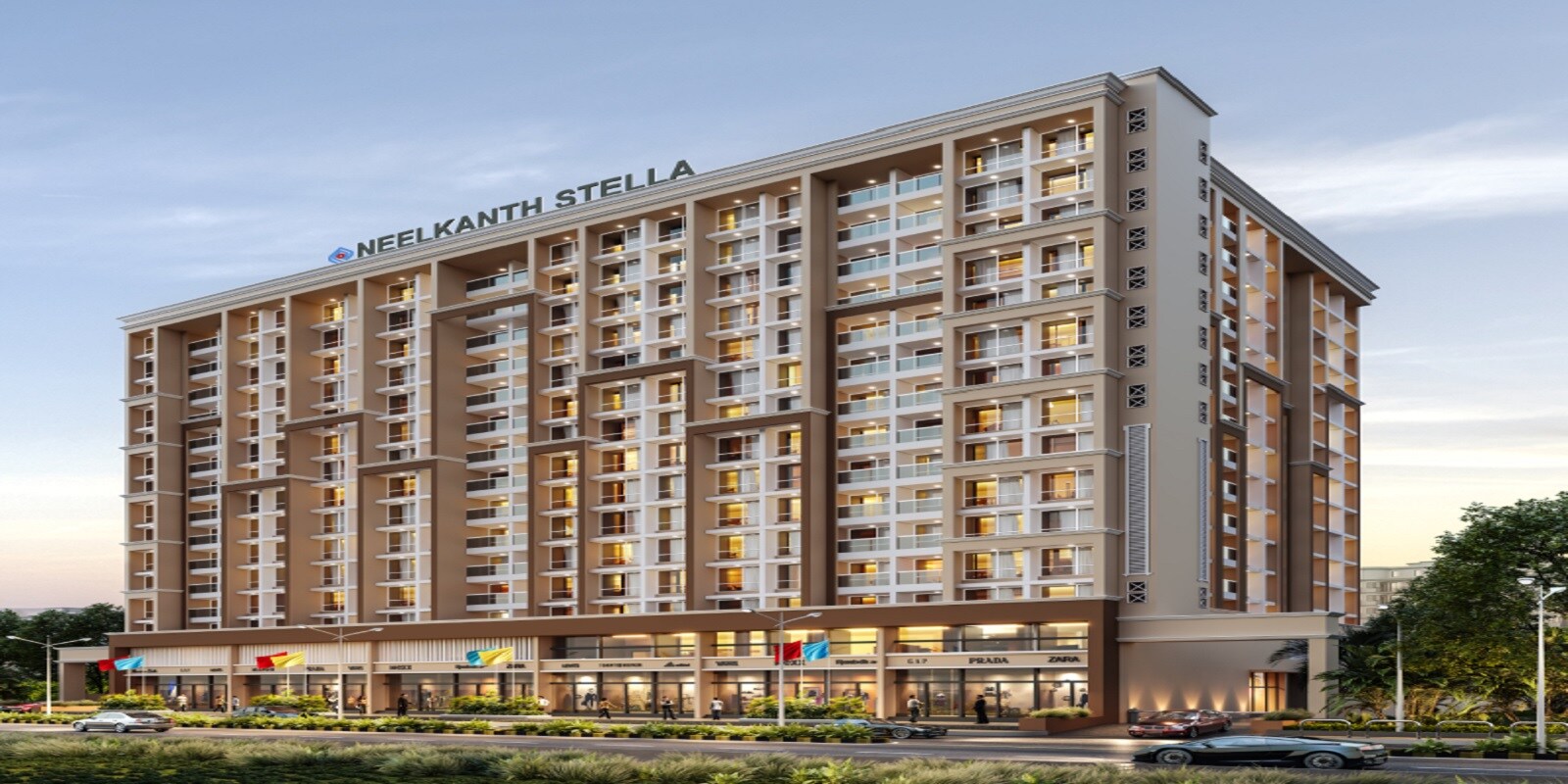 Neelkanth Stella residential project in Khanda Colony