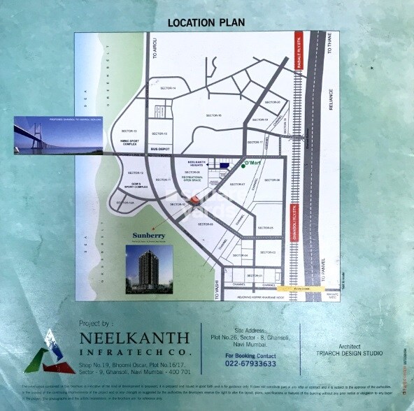 Neelkanth Sunberry Ghansoli Location Image
