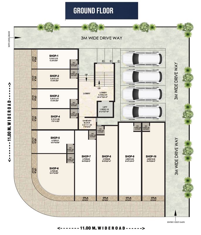 Neelkanth Vaviya Seventy 7 Floor Plans