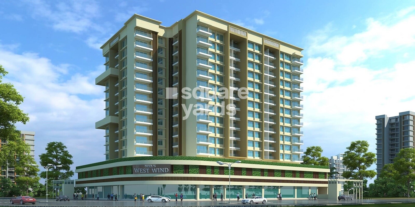Neel West Wind residential project in Ulwe Sector 9
