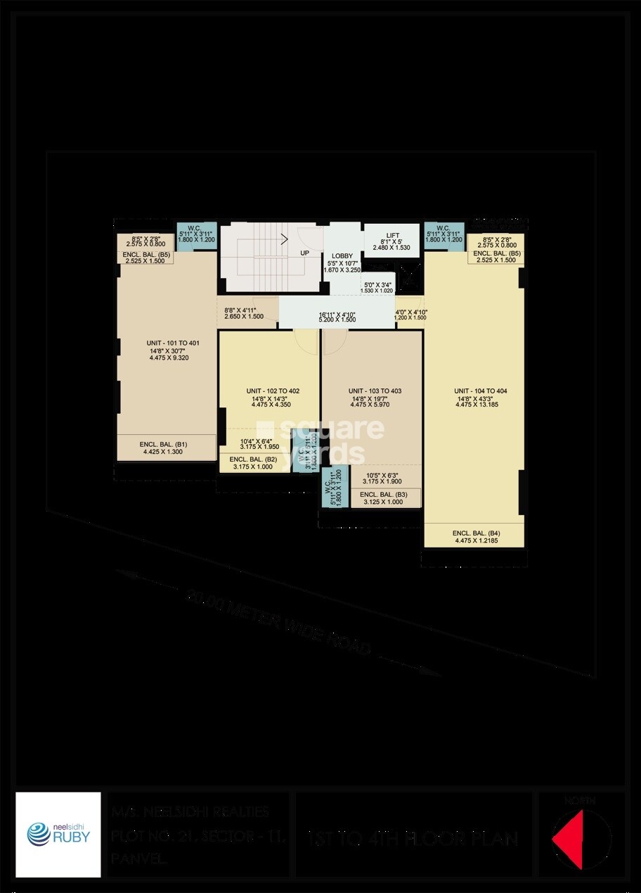 Neelsidhi Ruby Floor Plans