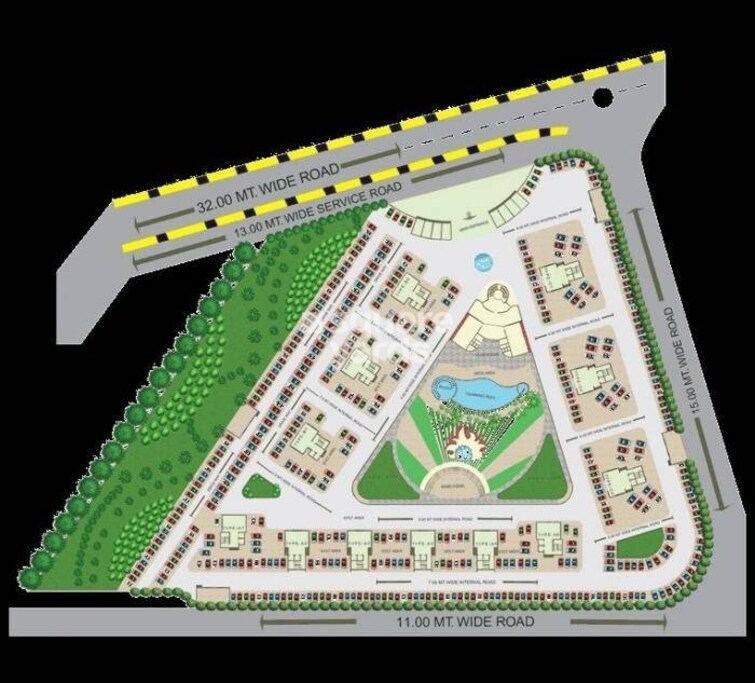 Nisarg Hyde Park Master Plan Image