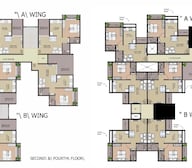 Nisargraj Laxmi Residency Floor Plans