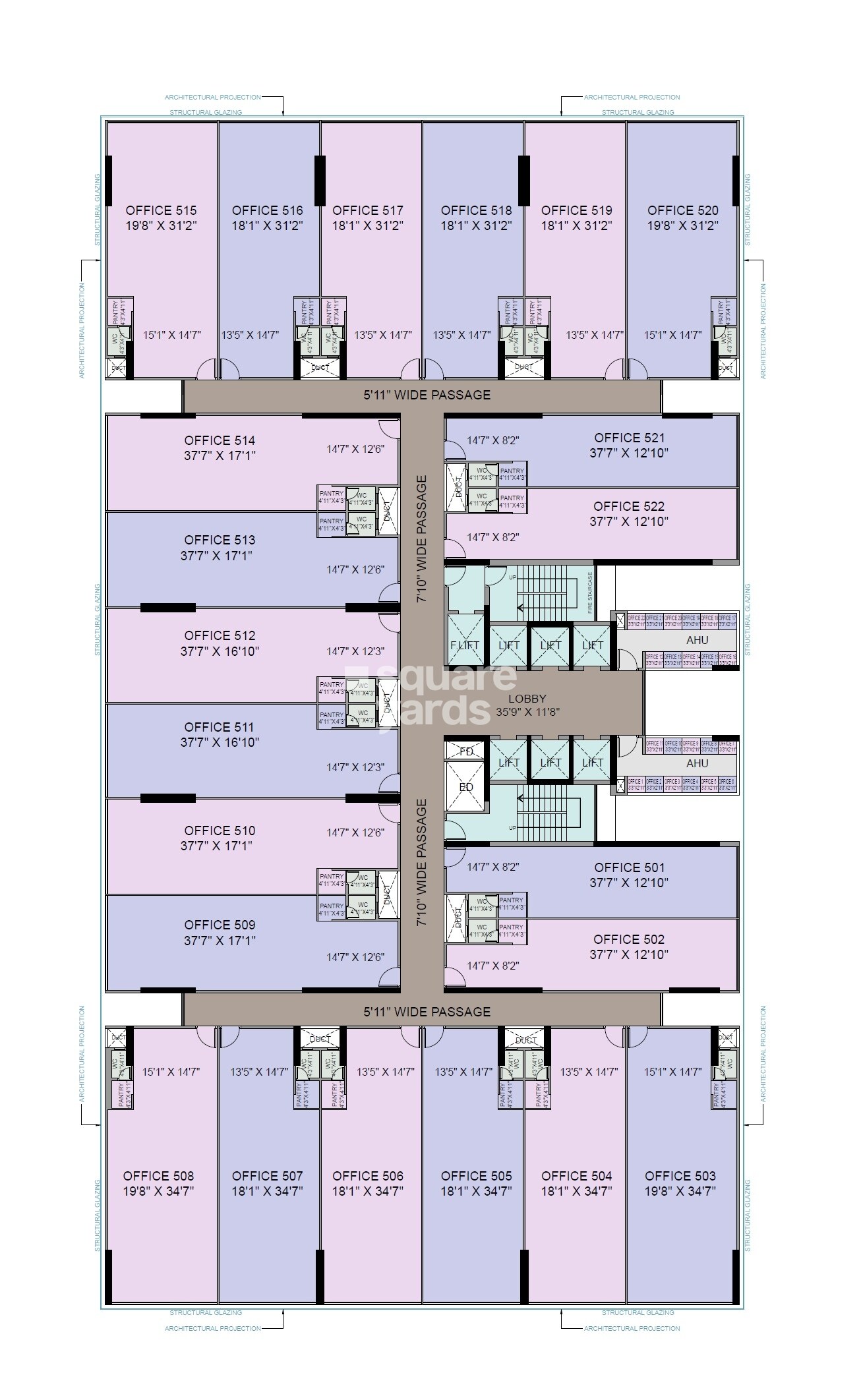 NMS Midas Floor Plans