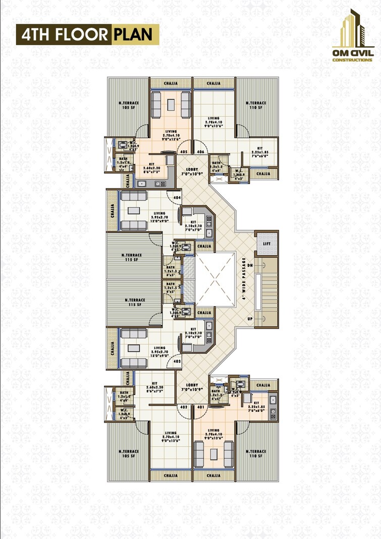 Om Jay Vitthal Complex Floor Plans 1