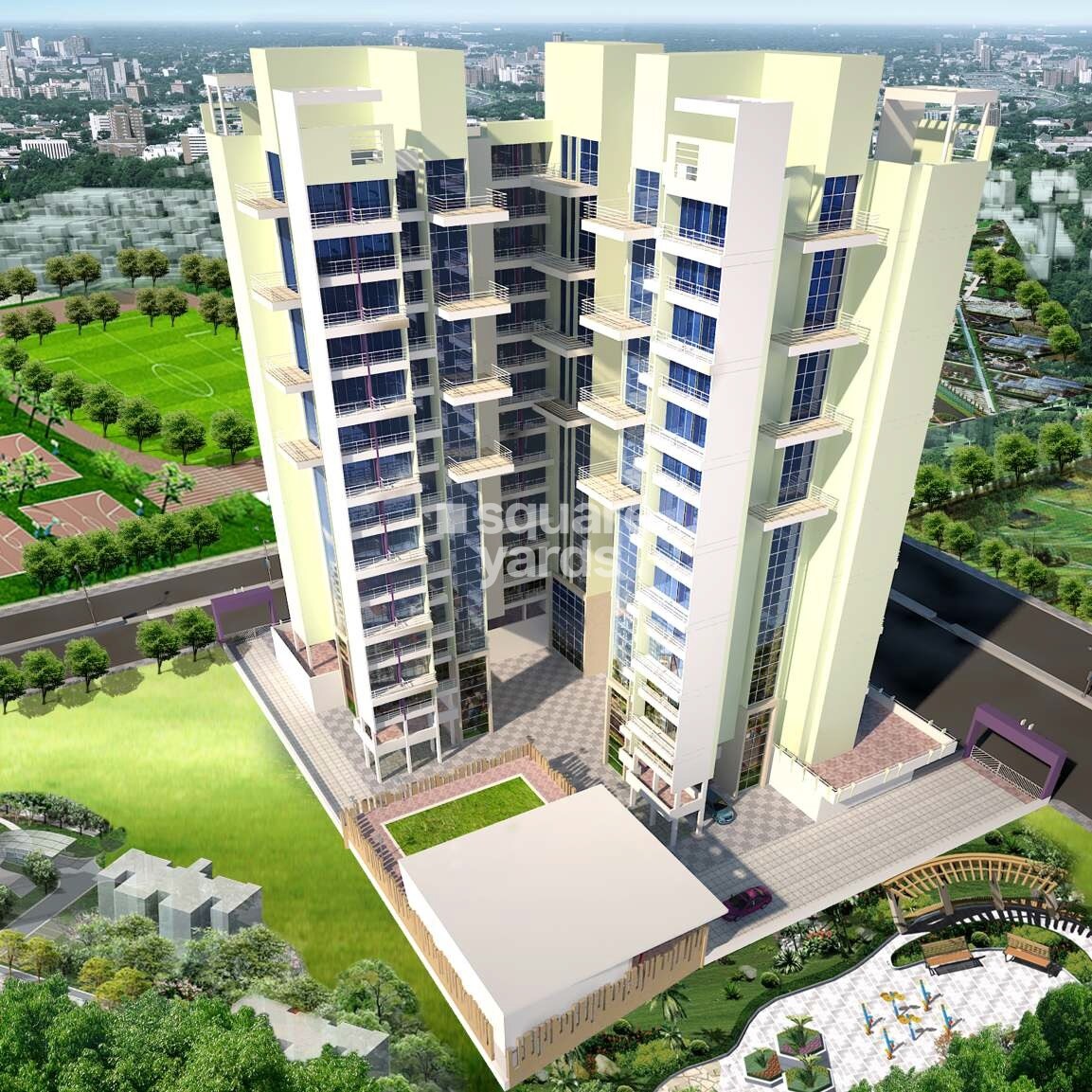 Om Shivam Arjun Tower View 2