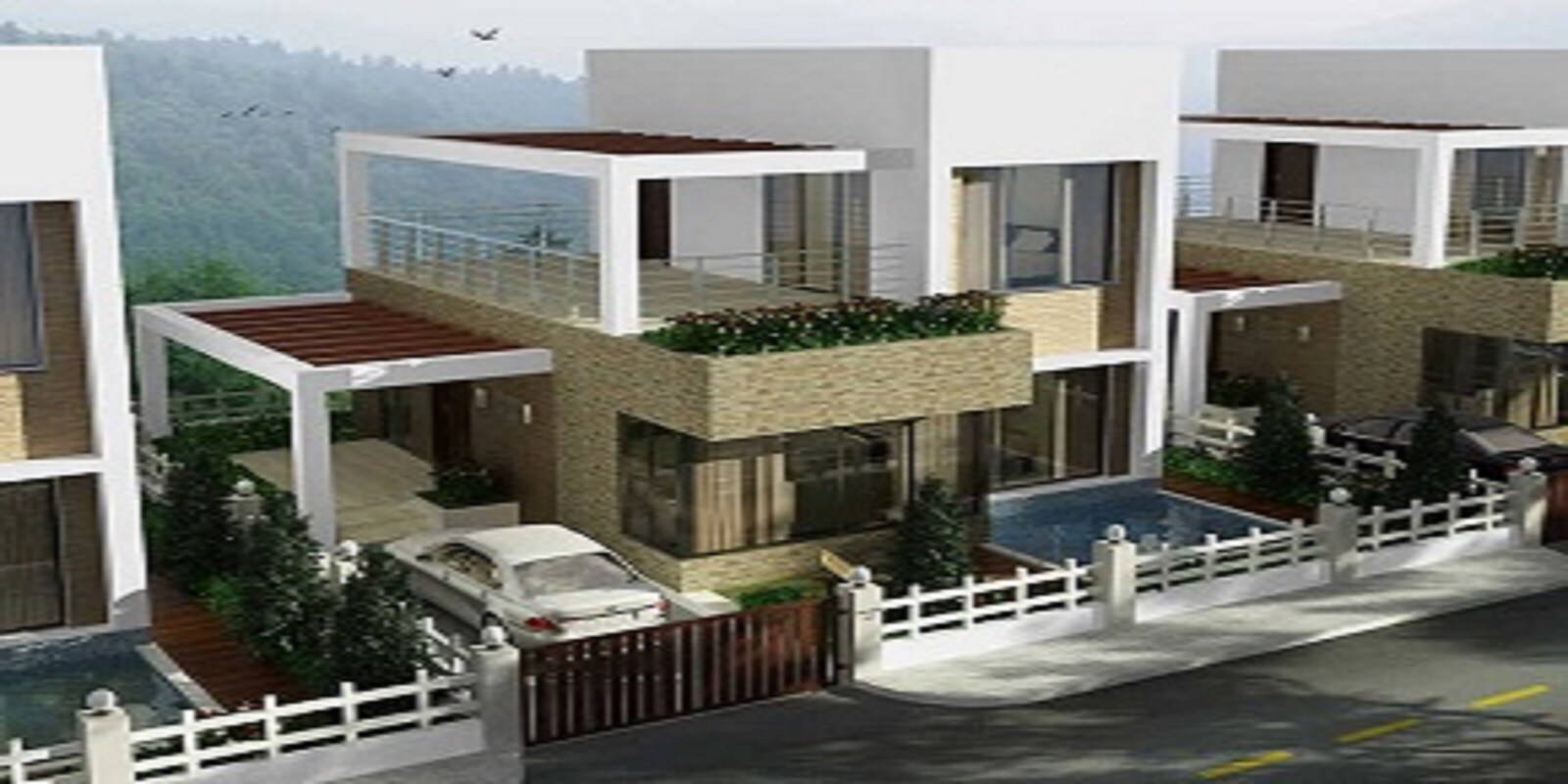 Om Tao Villas residential project in Deopada