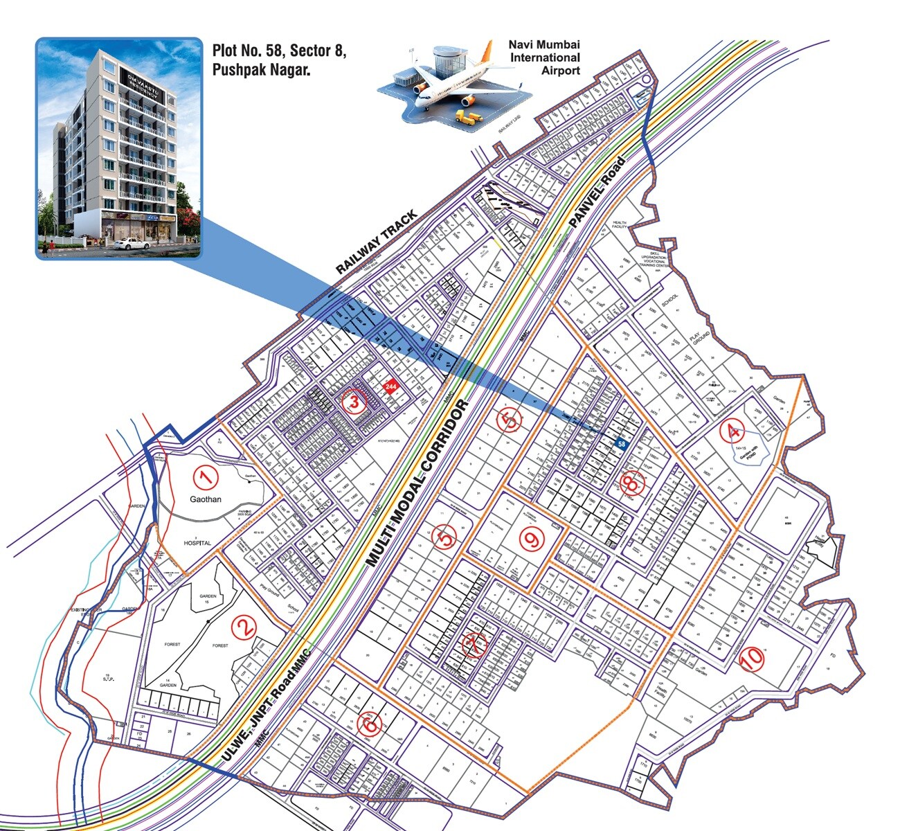 om vaastu residency project location image1 3916