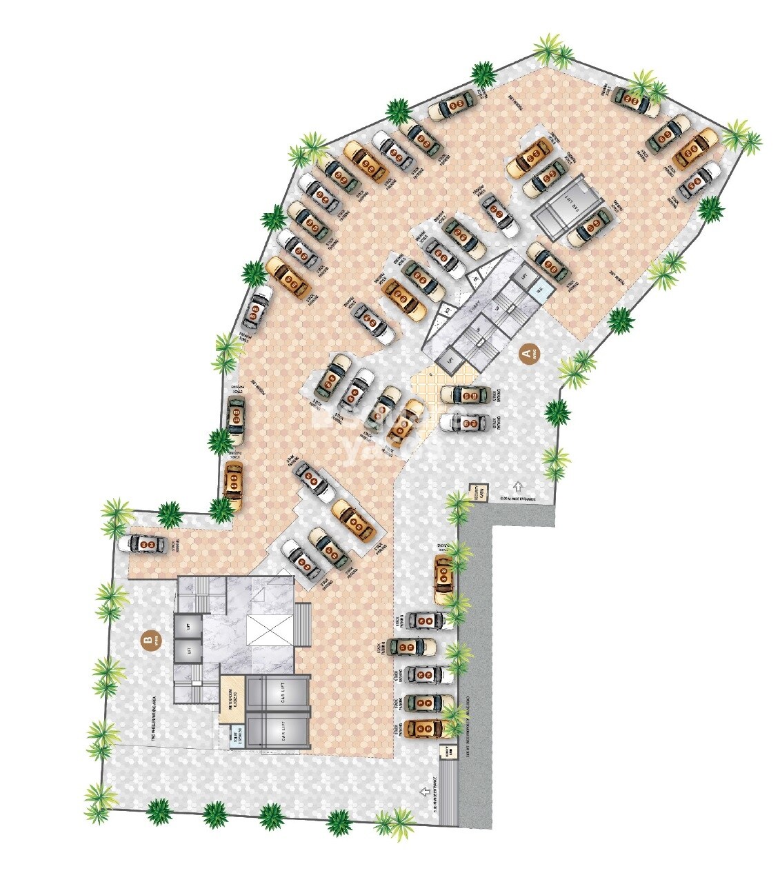 Omkar-Planet_an aerial view of a large group of trees