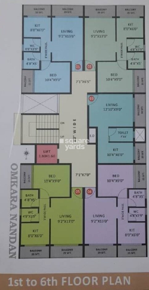 Omkara Nandan Floor Plans