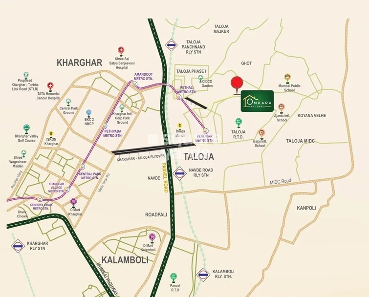 Omkara Pride Location Image