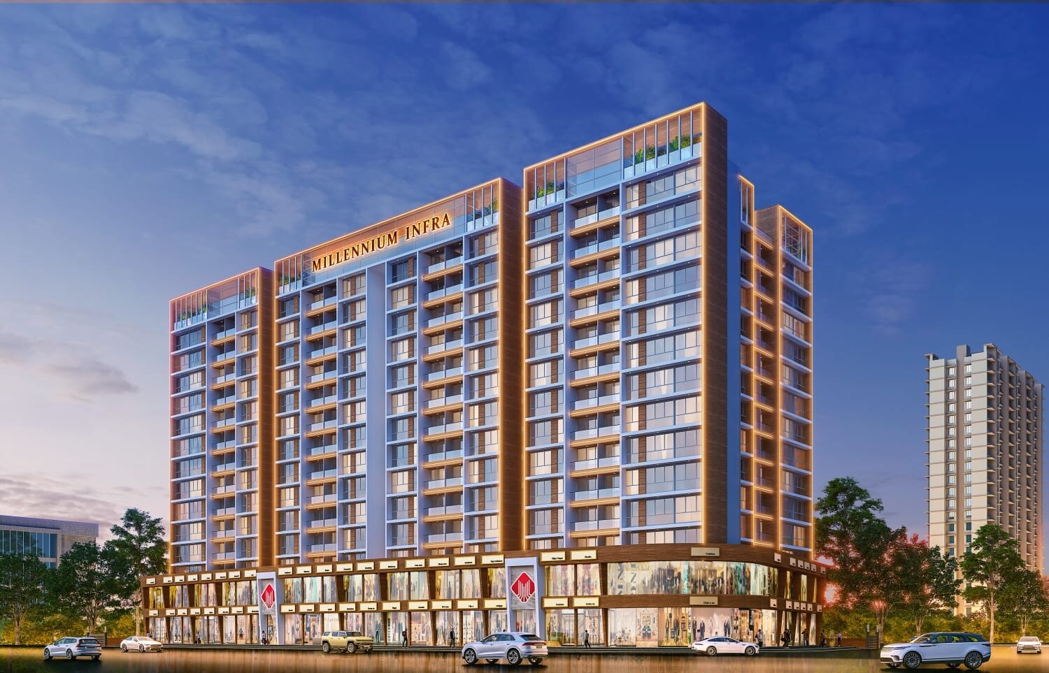 One Millennium Apartment Exteriors