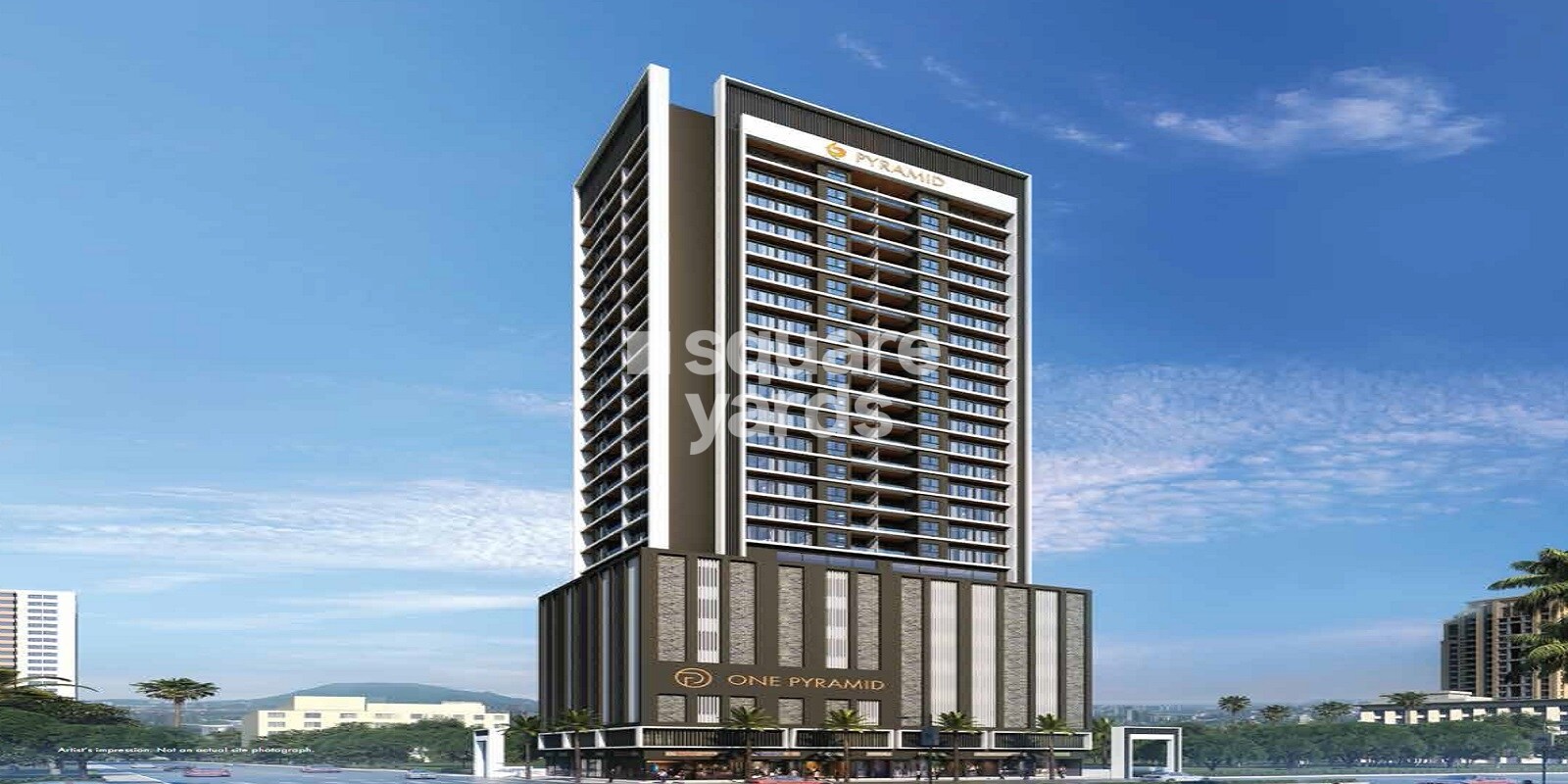 Pacific One Pyramid residential project in Sector 8 Airoli