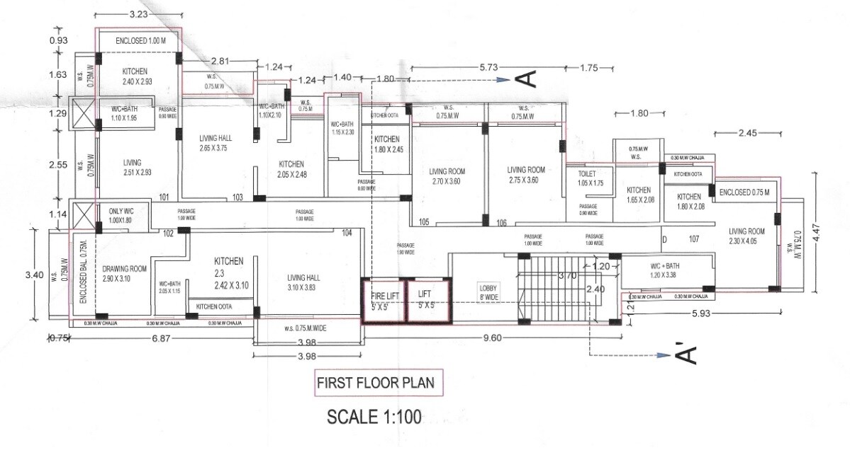 Padmavati Shanti Lake View Floor Plans