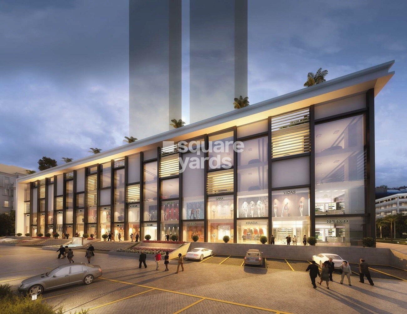 Palm Beach Galleria Mall Tower View 4