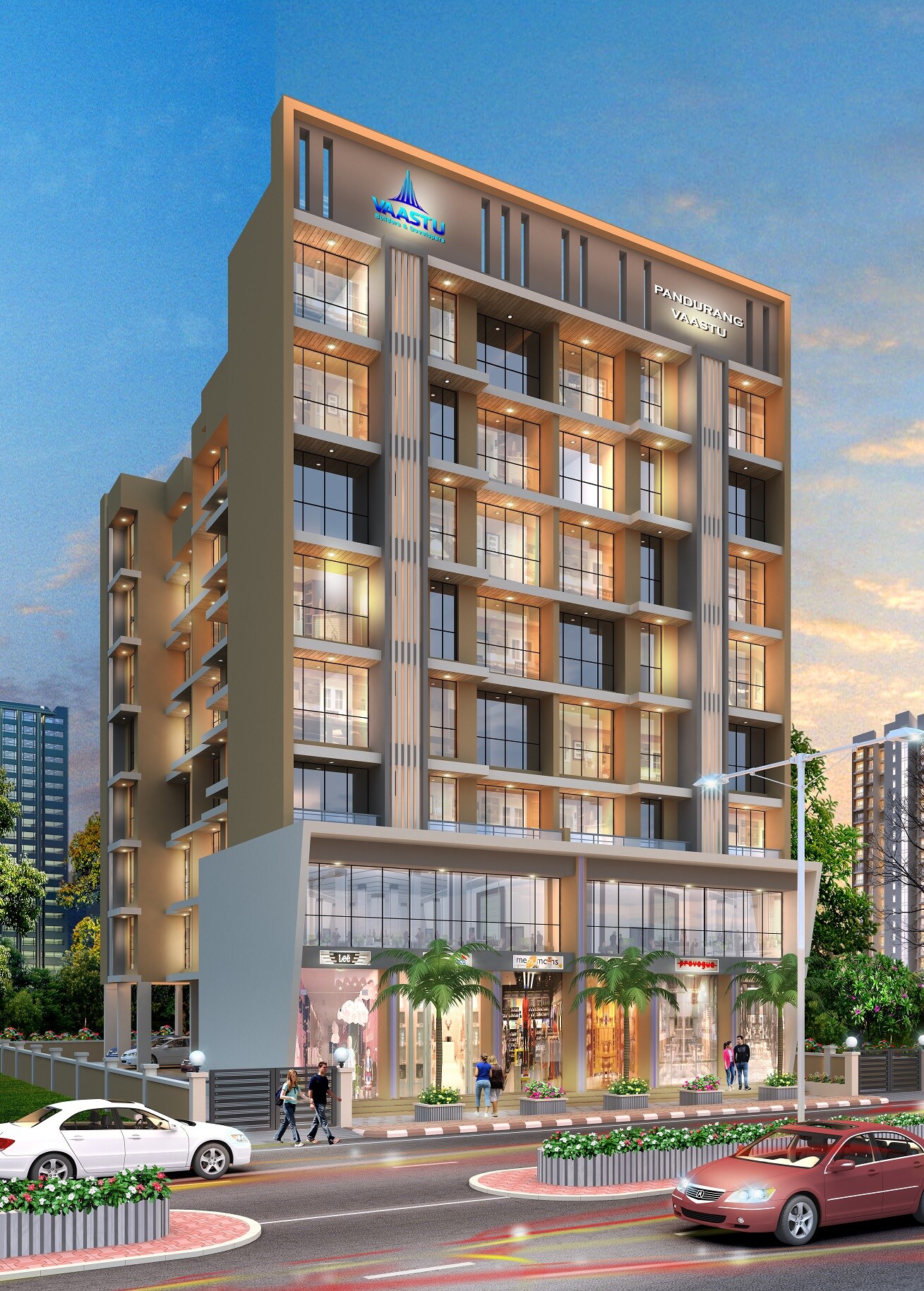 Pandurang Vaastu Apartment Exteriors