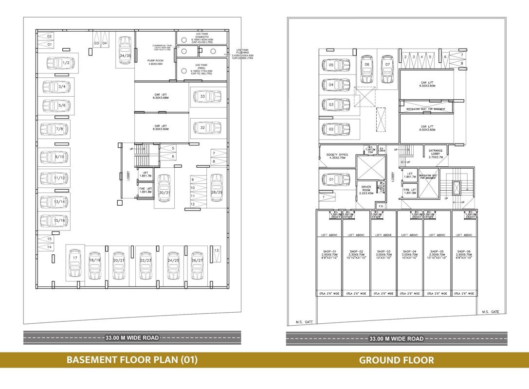 Pandurang Vaastu Floor Plans
