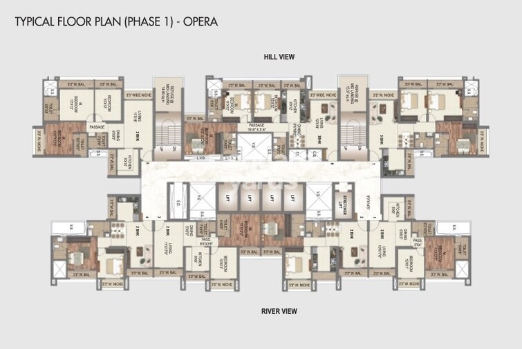 Paradise Lifespaces Sai World City Floor Plans 1