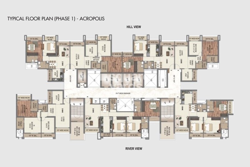 Paradise Lifespaces Sai World City Floor Plans 2