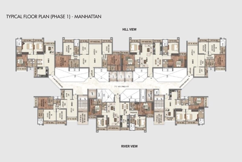 Paradise Lifespaces Sai World City Floor Plans 3