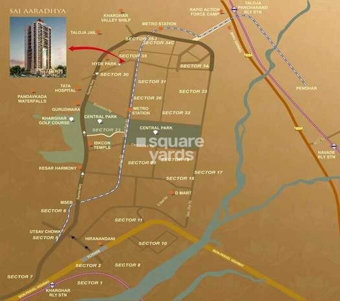 Paradise Sai Aaradhya Location Image