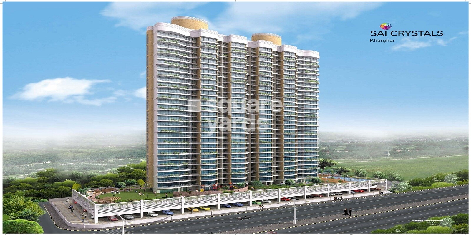 Paradise  Sai Crystals residential project in Kharghar