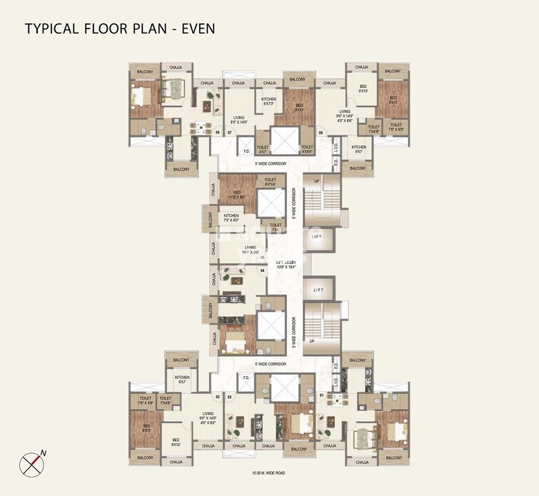 Paradise Sai Icon Floor Plans 2