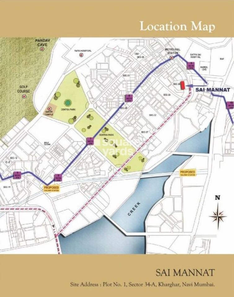 Paradise Sai Mannat Location Image