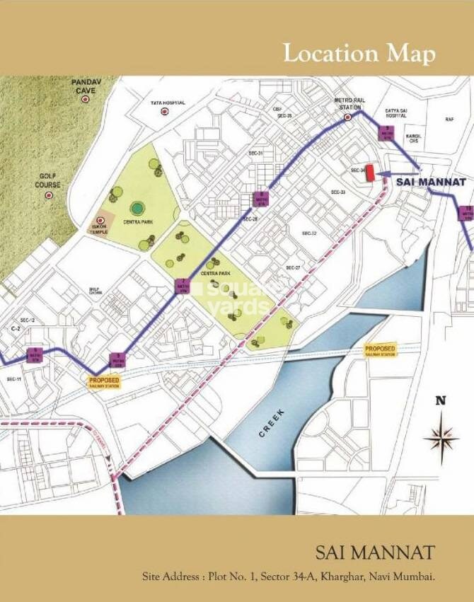 Paradise Sai Mannat Location Image