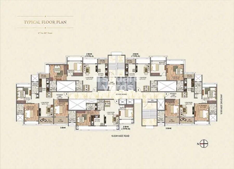 Paradise Sai Platinum Floor Plans 1