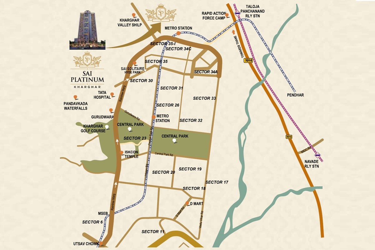 Paradise Sai Platinum Location Image