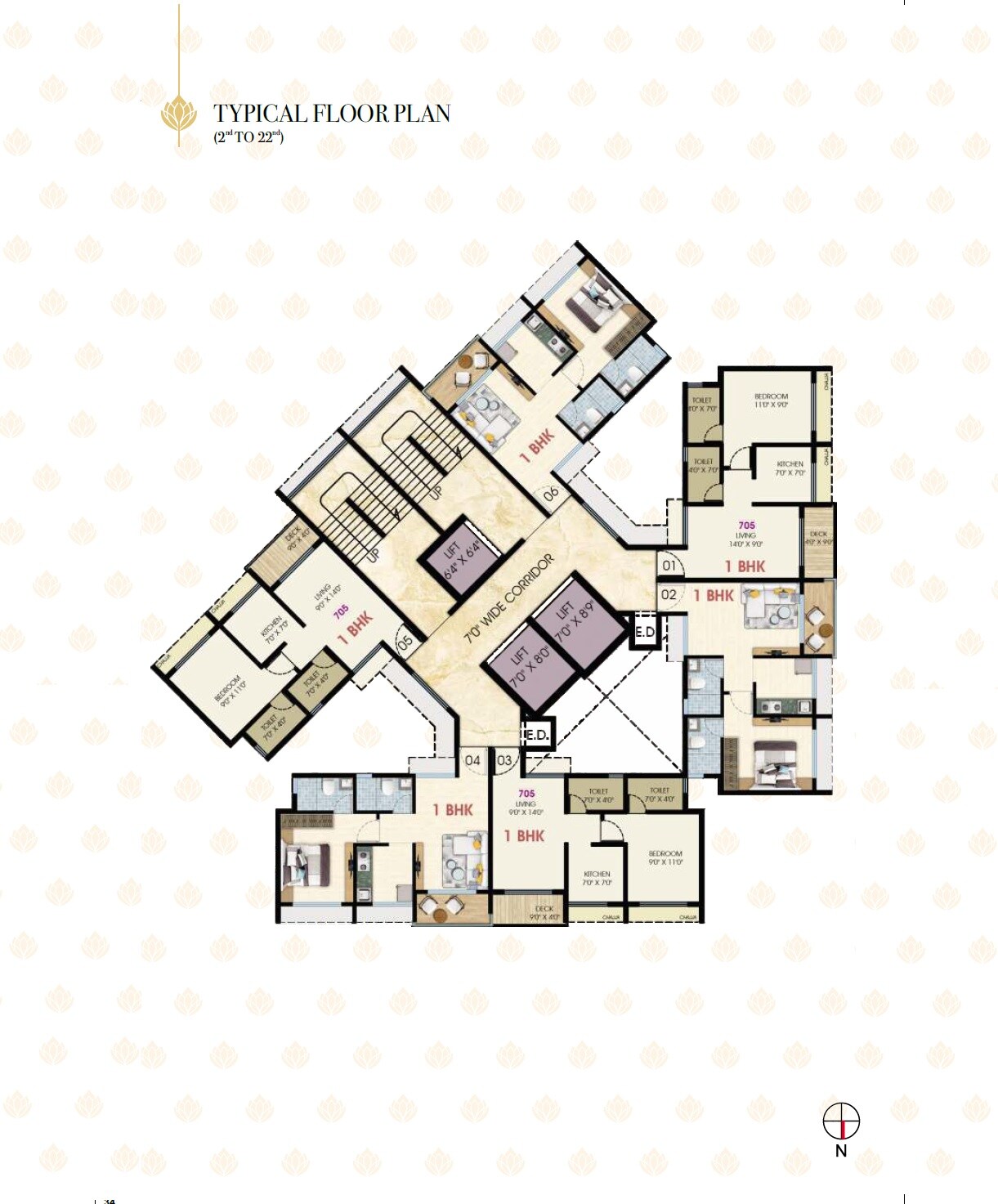 Paradise Sai Prerna Floor Plans 2