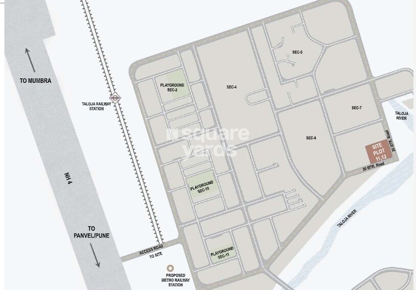 Paradise Sai Riverdale Location Image