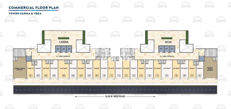 Paradise Sai Suncity Floor Plans 1