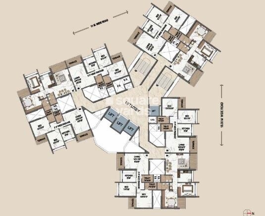 Paradise Sai Symphony Floor Plans