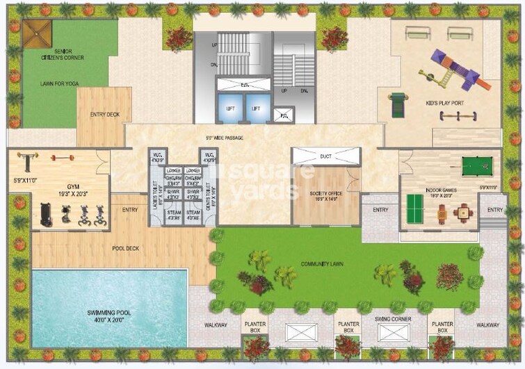 Paradise Sai Wonder Master Plan Image
