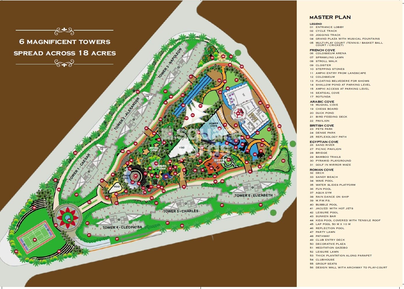 Paradise Sai World Empire Master Plan 1