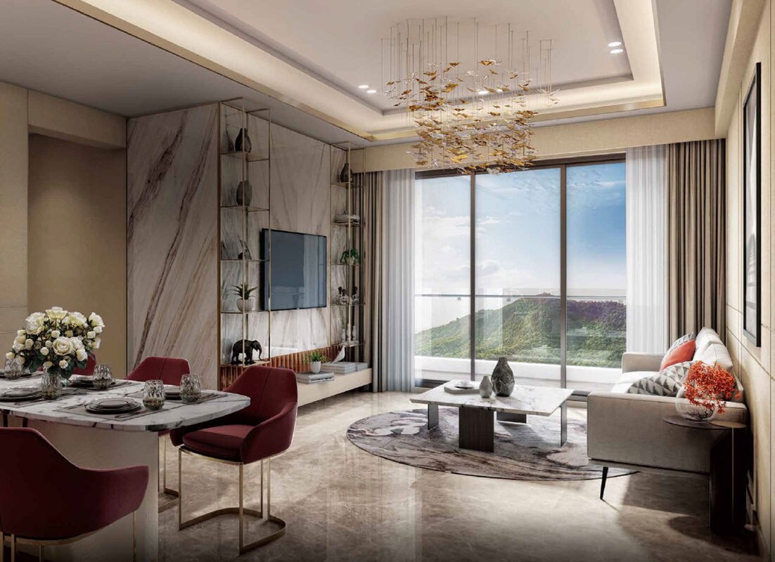 Paradise Sai World Pyramid Apartment Interiors