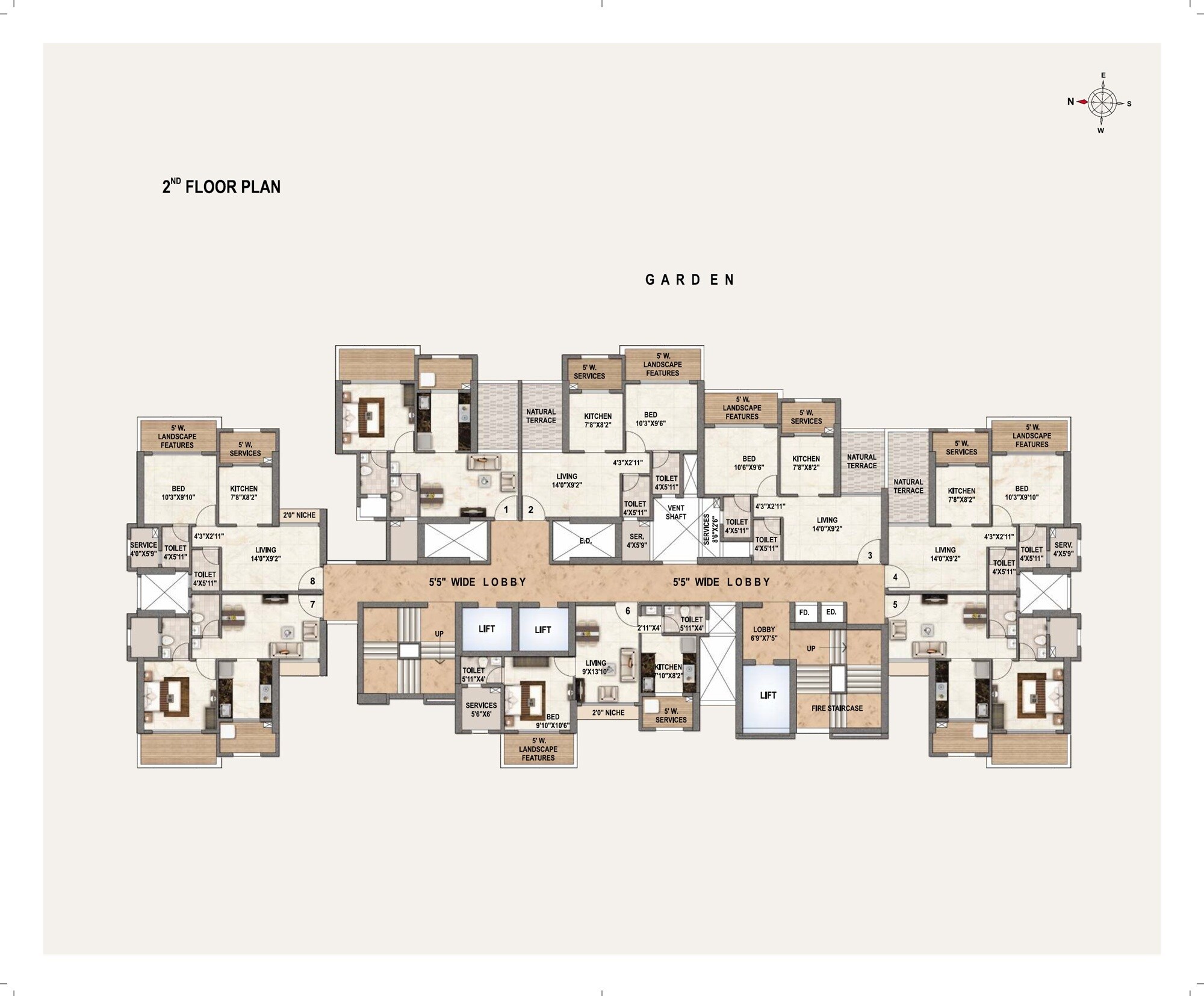Parth Lakefront Floor Plans
