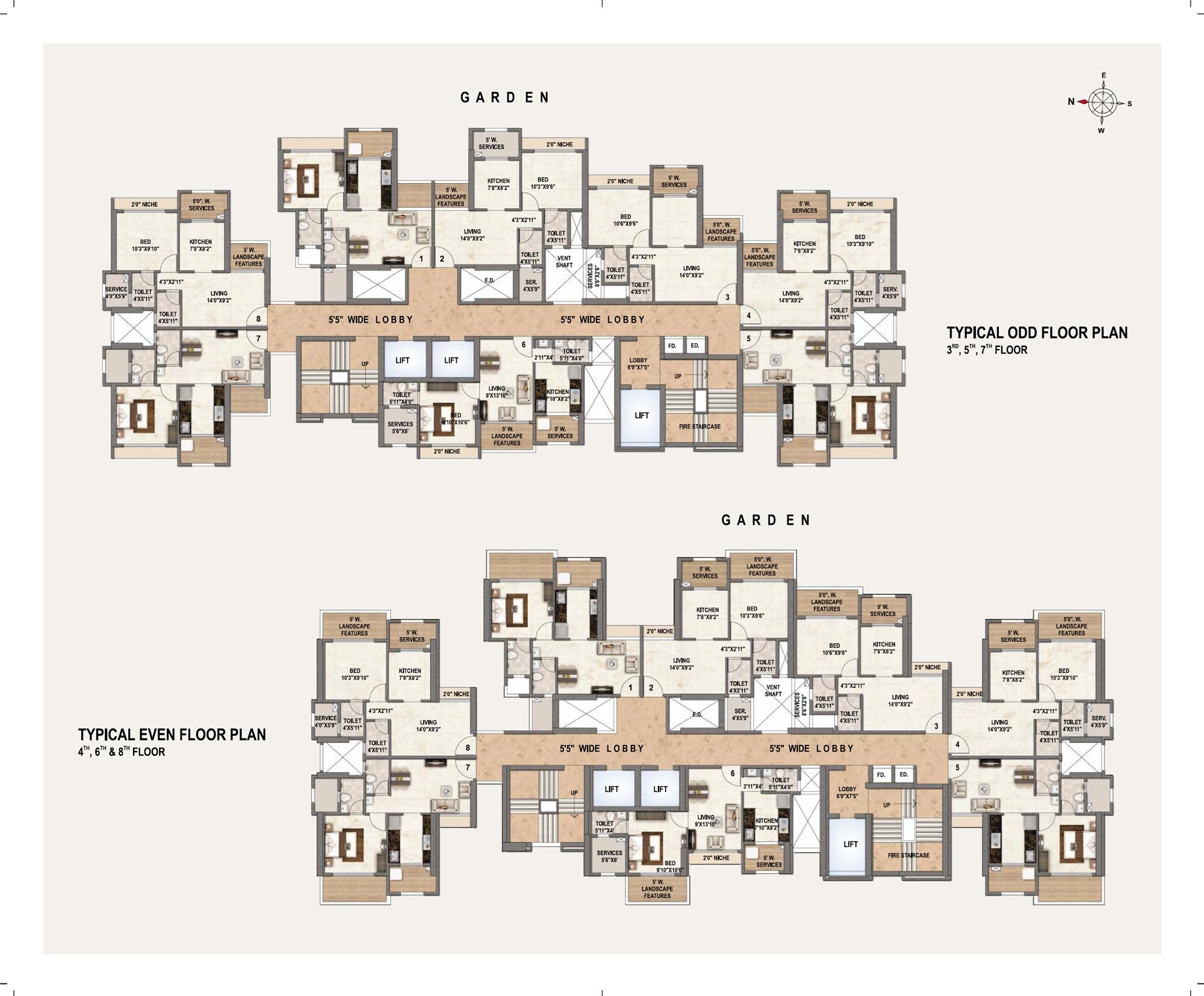 Parth Lakefront Floor Plans 2