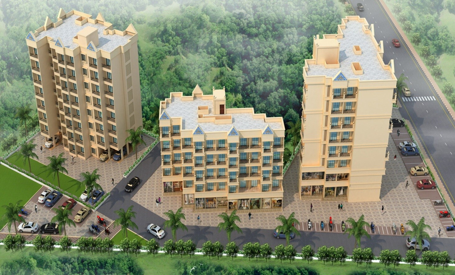 Patel Heritage Mangaon Tower View