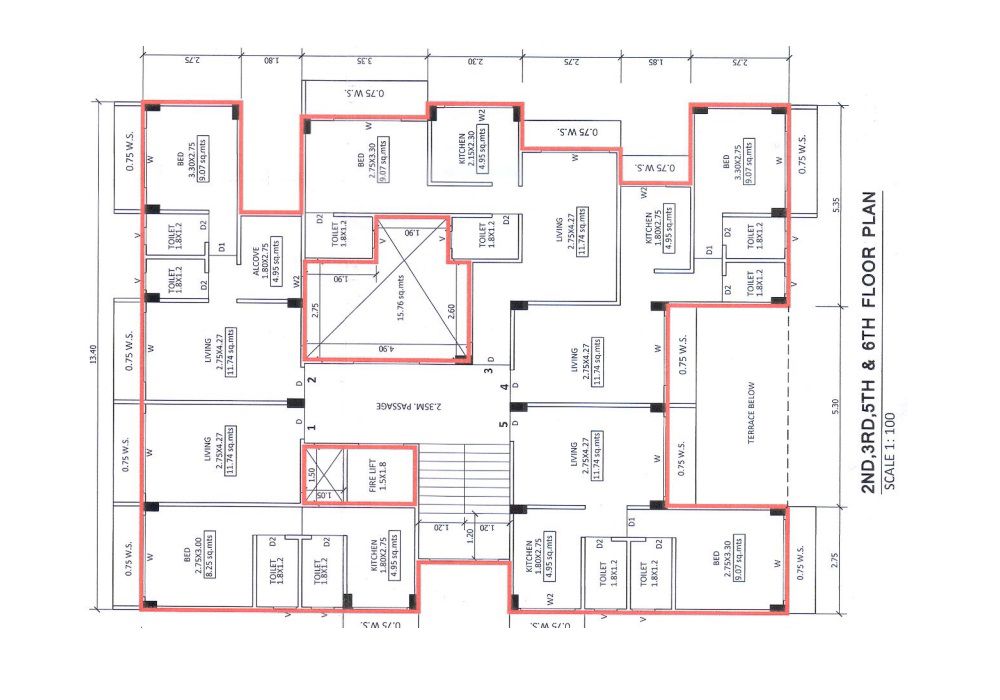 Phoenix Kohinoor Plaza Floor Plans