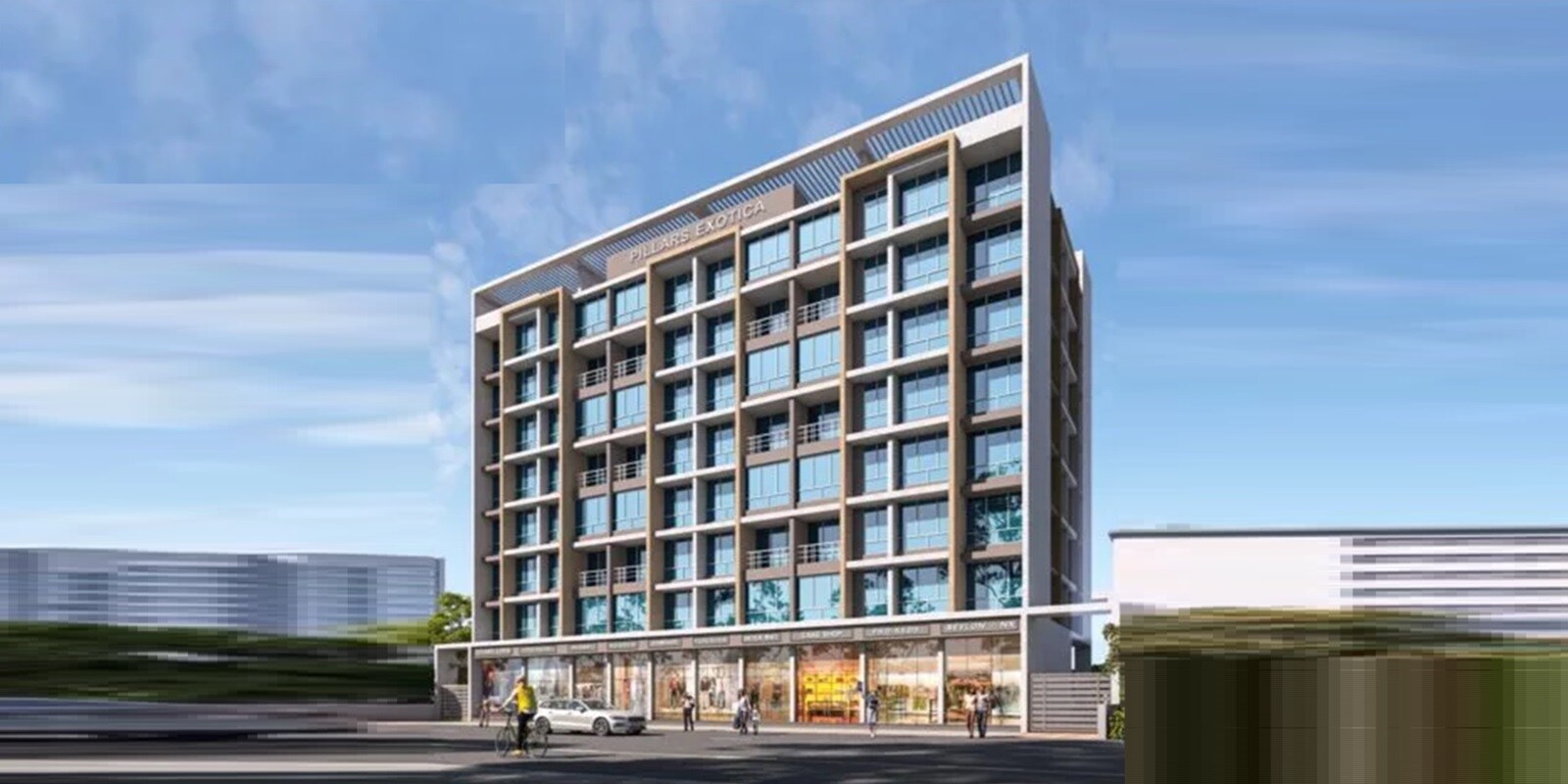 Pillars Exotica residential project in Ulwe Sector 25A