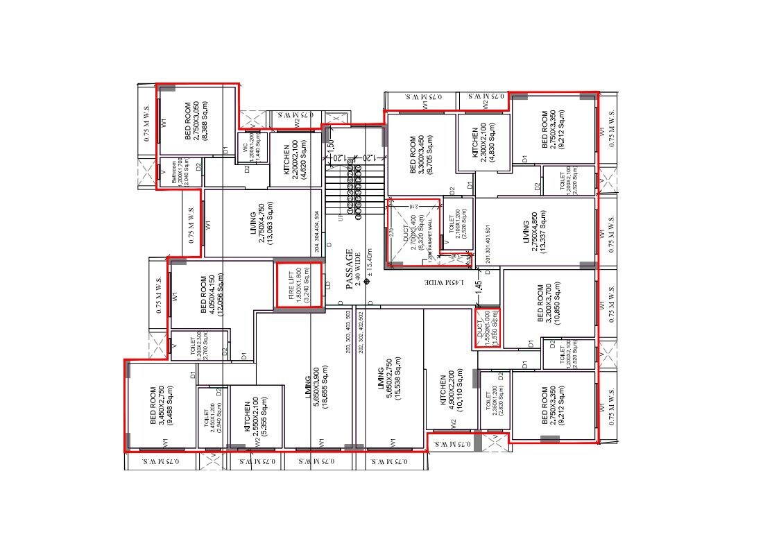 Pinnacle Laxmikrupa CHS Floor Plans